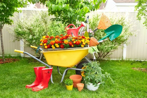 Seasonal planting and border care in West Ealing