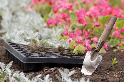 A visual representing marketing cookies and audience relevance for a gardening website